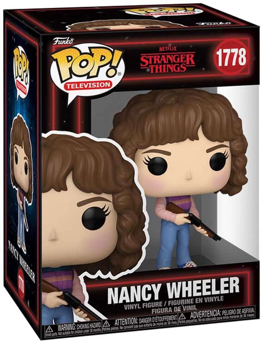 Funko Stranger Things Staffel 5 – Nancy Wheeler Vinylfigur 1778 Unisex Pop! - neutral - Standard