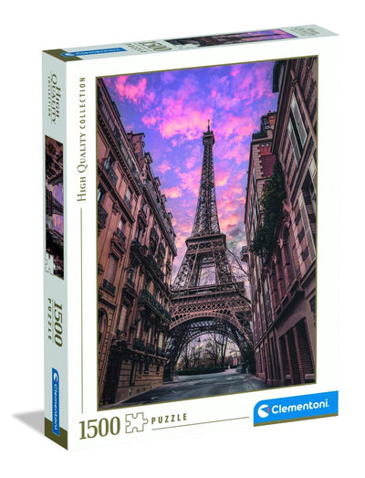 Ty Clementoni Puzzle Paris erwacht – Puzzle 1500 Teile Paris – Hochwertiges Sammelpuzzle – Puzzles und Puzzles für Erwachsene
