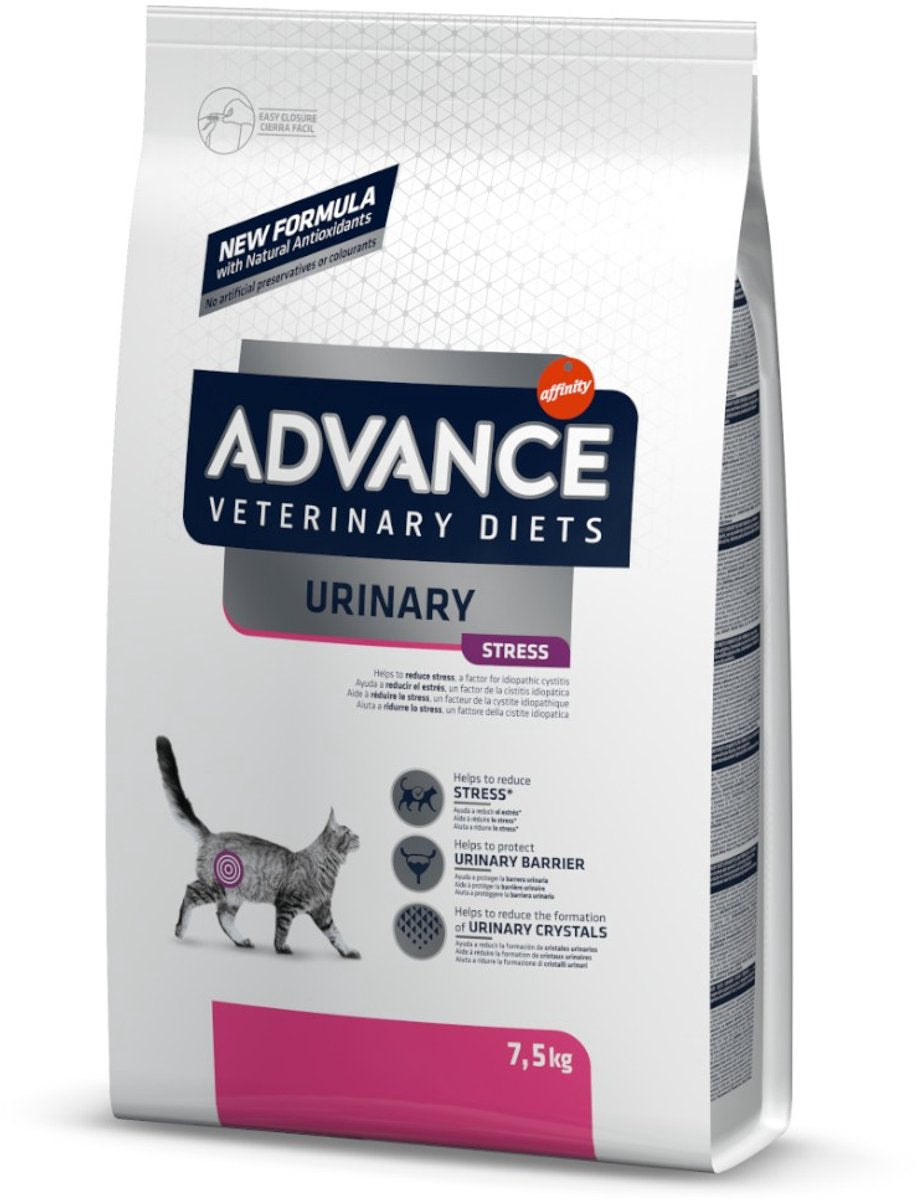 Veterinärdiät Katze Harnstress voranschreiten