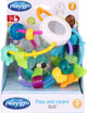 Playgro – Spiel- und Lernball – Babyball – Babyspielzeug – pädagogisches Babyspielzeug – Spielzeug für Babys – Aktivitätscenter – Rassel – Aktivitätsspielzeug – Geschenk – regt die Entwicklung an