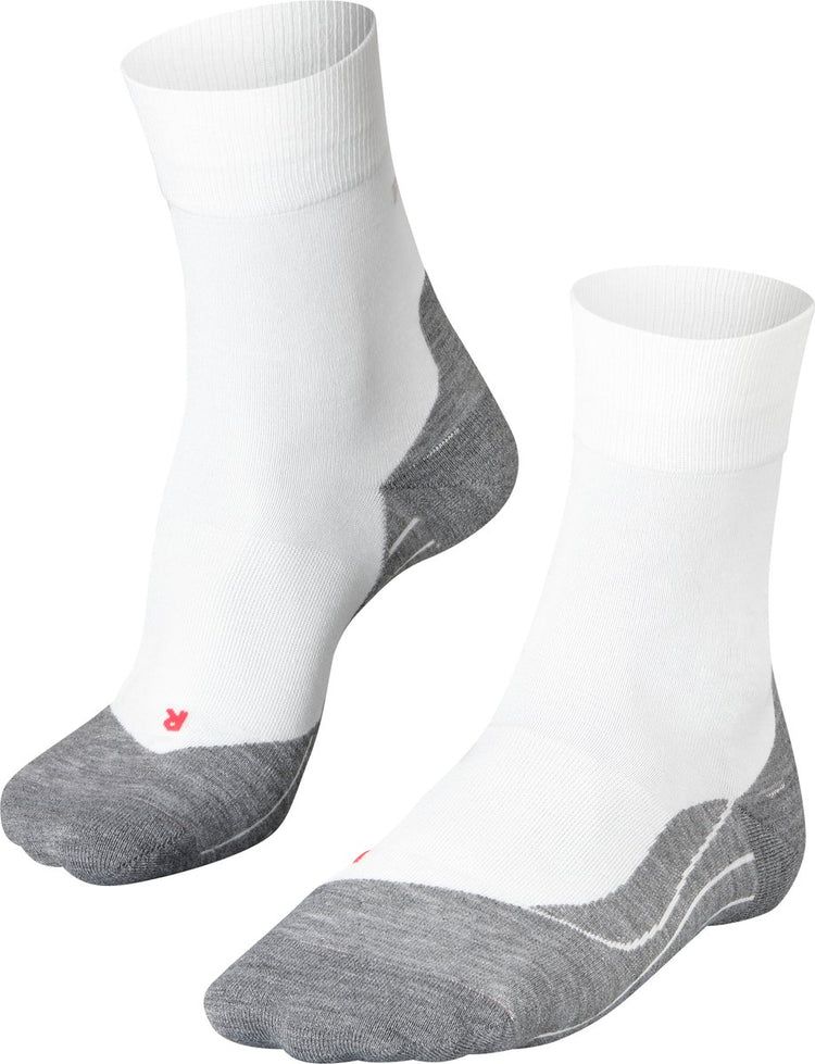Falke ru4 Anti-Blister Baumwoll-Funktionsmaterial Laufsocken Herren Weiß – Größe 39-41