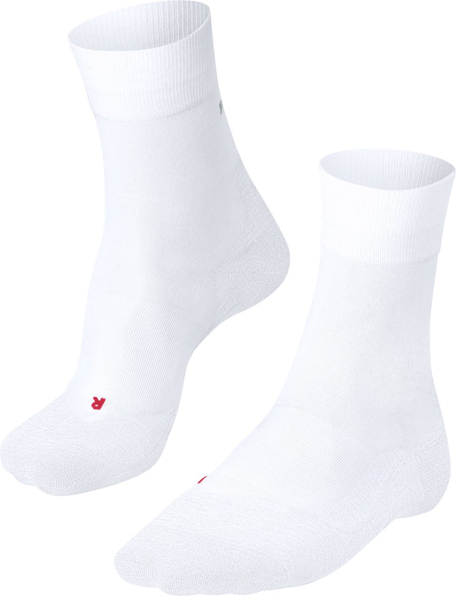 Falke ru4 Anti-Blister Baumwoll-Funktionsmaterial Laufsocken Damen Weiß – Größe 37-38