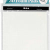 Creativ Company 3D Foam Pads Weiß 5x5x2mm, 2 Blätter