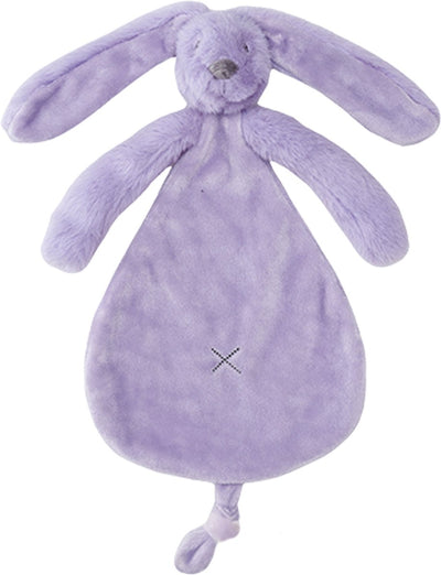 Happy Horse recyceltes Kaninchen-Richie-Kuscheltuch 25 cm – Flieder – Babygeschenk
