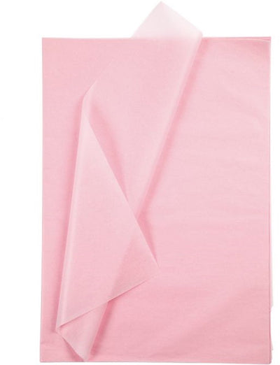 Creativ Company Seidenpapier, Blatt 50x70 cm, 17 gr, hellrosa, 25 Blatt 1 Karton