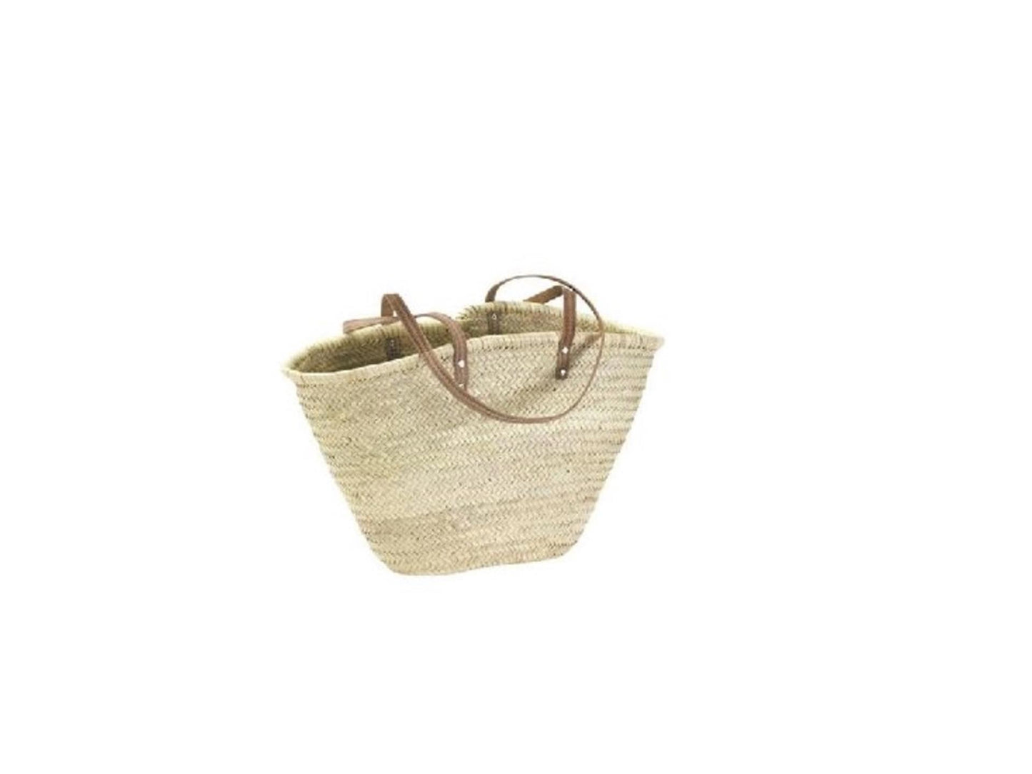 Source Balance Palmblatt-Tasche mit Leder-Schultergurt