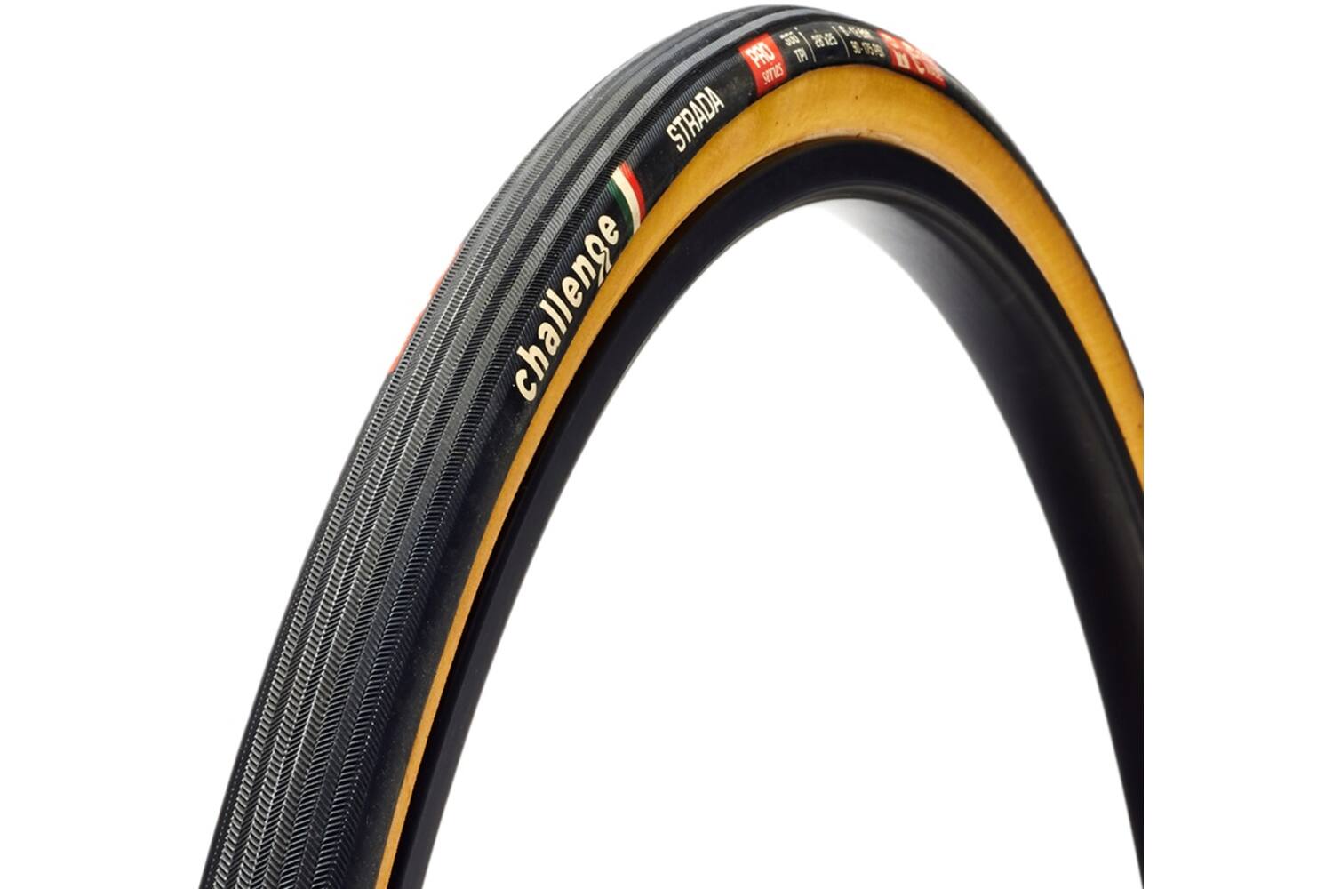 Herausforderung - Strada Pro ot TLR 700x27c Black Braun