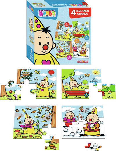 Bumba Puzzle Jahreszeiten, 4in1