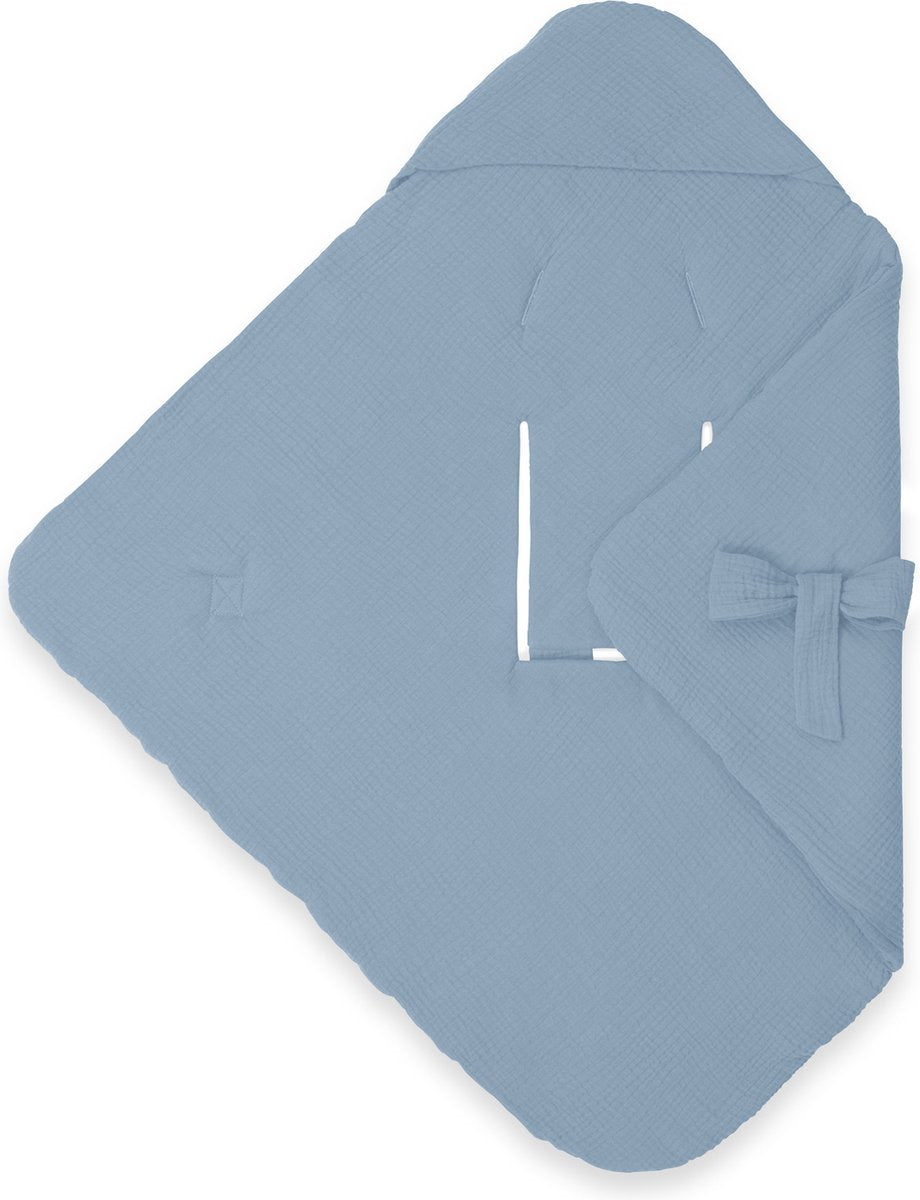 Hauck Snuggle so gemütlich - Kinderwagenzubehör - staubiges Blau