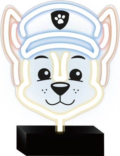 Nickelodeon Neon-LED-Chase – Paw Patrol – Tischlampe – Schreibtischlampe – Chase-Lampe – Lampe