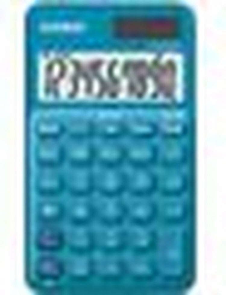 Casio SL-310UC-BU – Taschenrechner – 10-stelliges Display – Solar- und Batteriebetrieb – Blau
