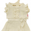 Heless Doll Wrap Rock Ecru mit Rüschen, 35-45 cm