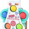 Spielen Sie Baby -sensorischer Ring mit Bällen, 6DLG.