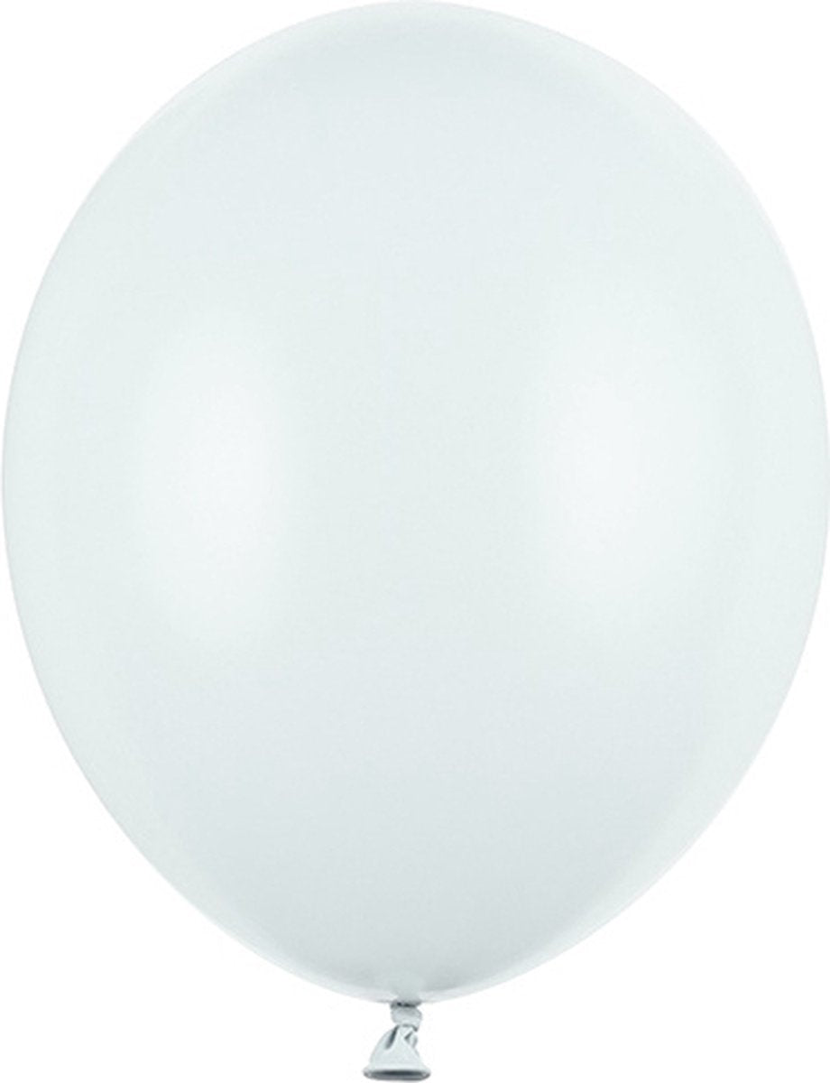 Partydeco Ballon hellblau extra stark (100 Stück 30 cm)