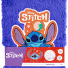 Canenco Stitch Plüsch-Notizbuch dunkelblau