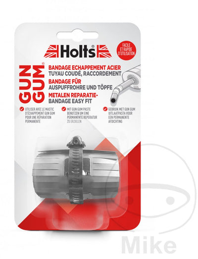 Holts Reparaturset Gum Gum Flexiwrap 12,2 cm Stahl Silber