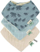 Trixie Bandana-Lätzchen 3er-Pack Mix - bezaubernder Elefant