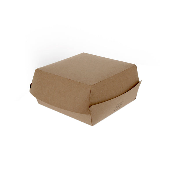 Hamburgerbox Menübox extra groß FSC Kraft Bio (300 Stück)