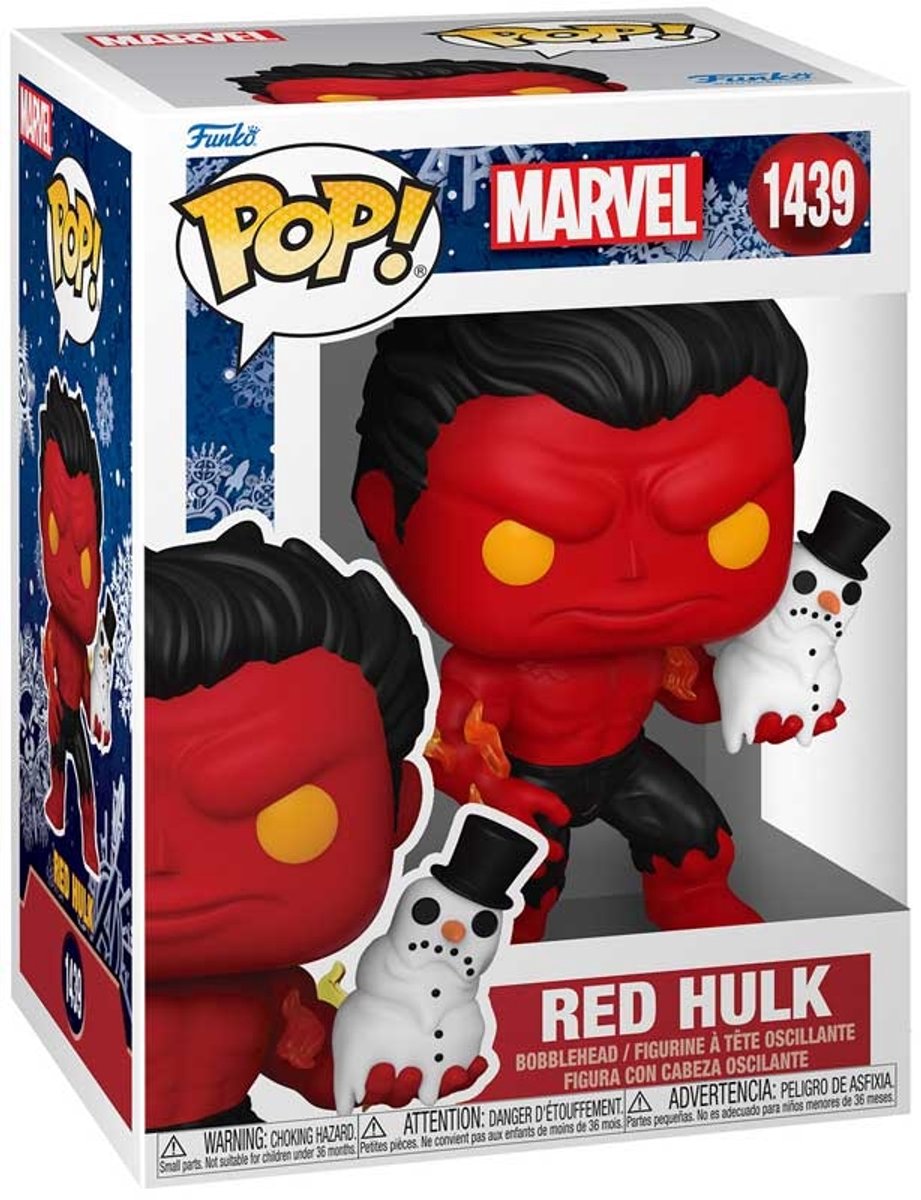 Funko-Pop! Marvel: Holiday – Red Hulk #1439