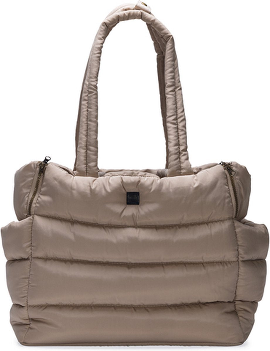 Designed by Lotte Hundetragetasche Tico - Hundetasche - für kleine Hunde - Beige - 42x20x35 cm
