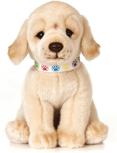 Keycraft Living Nature Kuscheltier Riesiger Golden Lab Welpe Plüschhund.