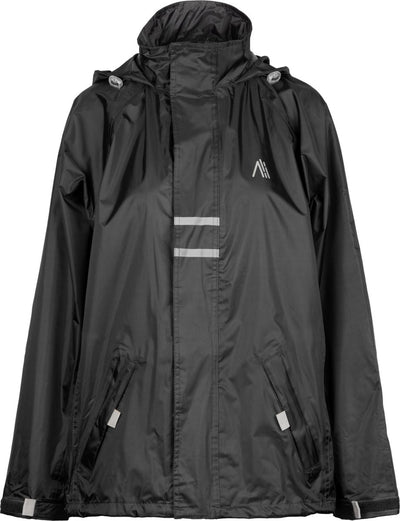 Ralka Regenjacke wasserdichte Reflexion – Junior – Schwarz – 164
