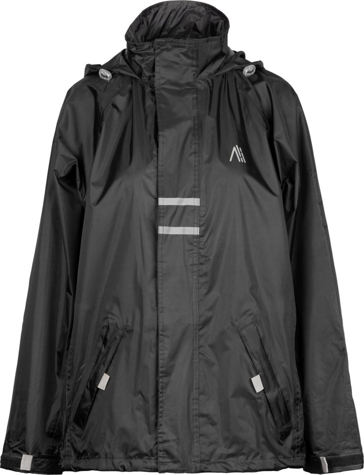 Ralka Regenjacke wasserdichte Reflexion – Junior – Schwarz – 164