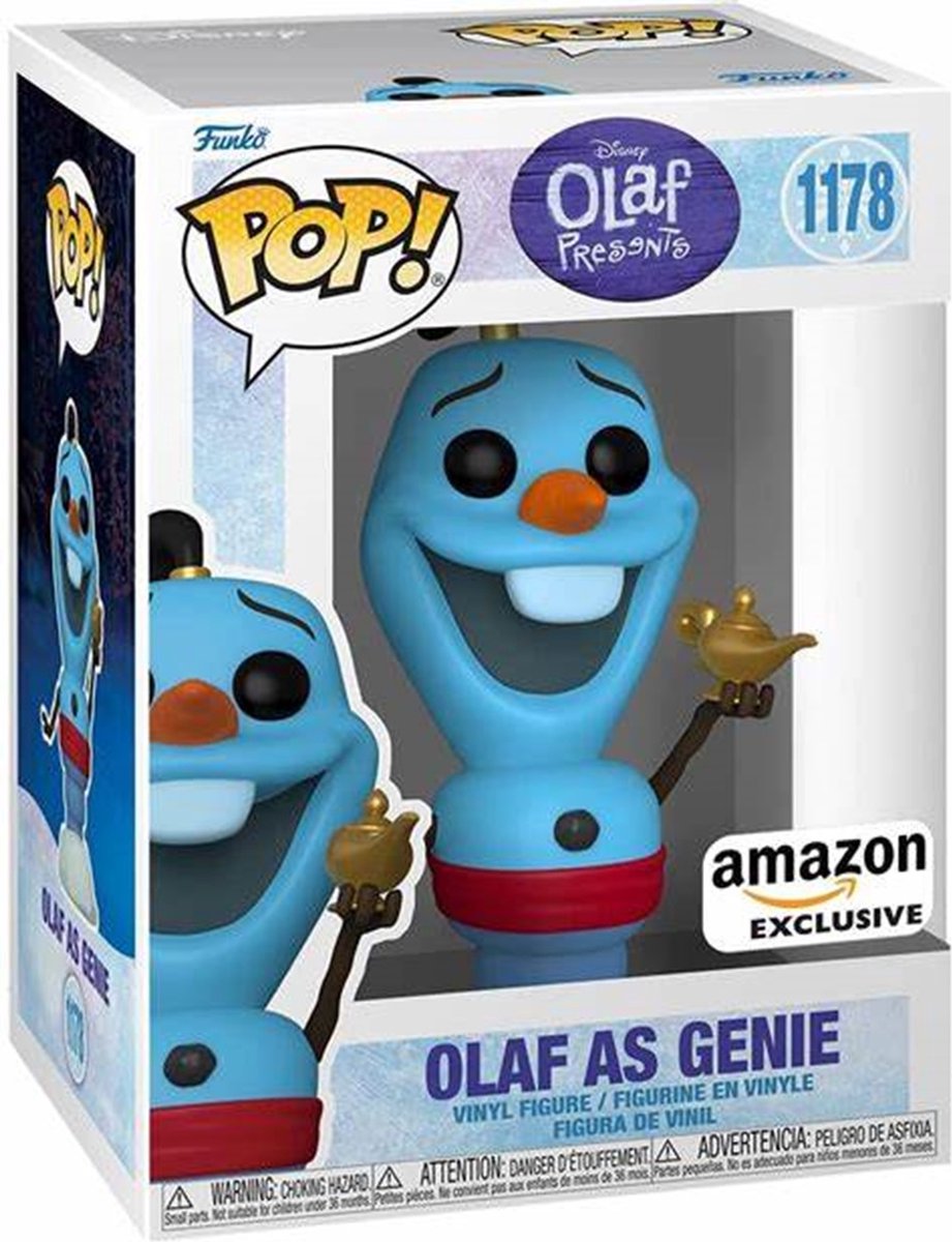 Funko-Pop! Disney Olaf präsentiert Olaf als Genie – exklusiv