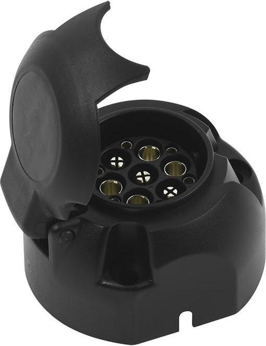 Proplus Steckdose - 13-polig - Multicon West - PVC - Schwarz