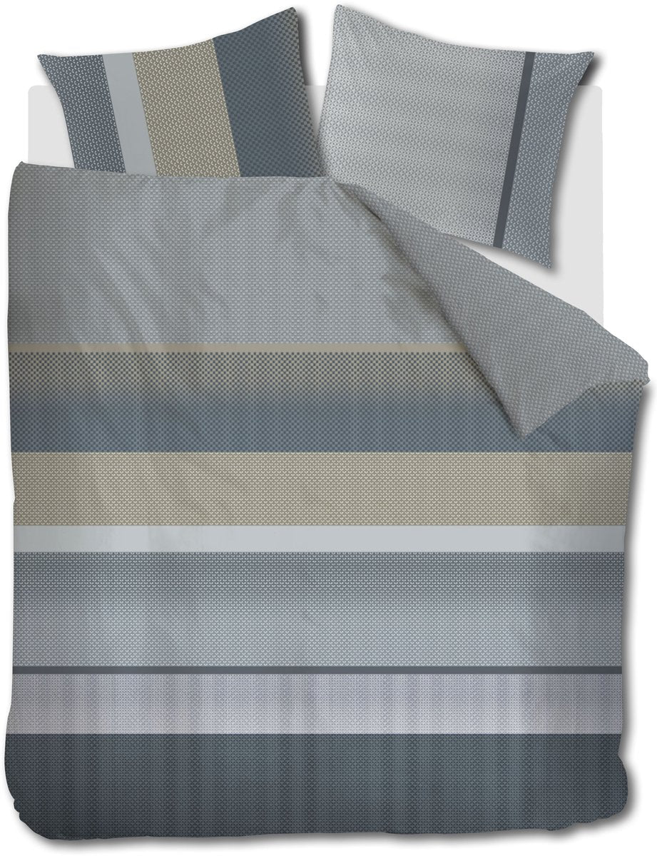Bettwäschehaus Marthe Bettbezug – Doppelbett – 200 x 200 220 cm – Blau