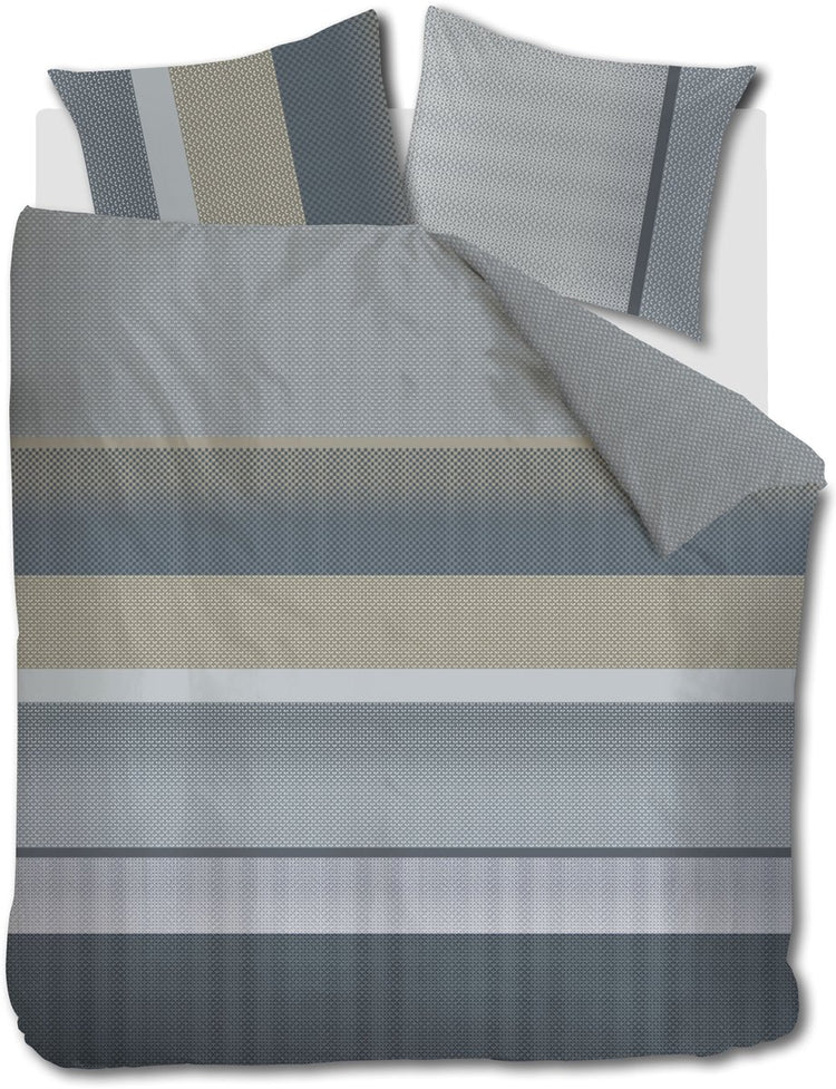 Bettwäschehaus Marthe Bettbezug – Doppelbett – 200 x 200 220 cm – Blau