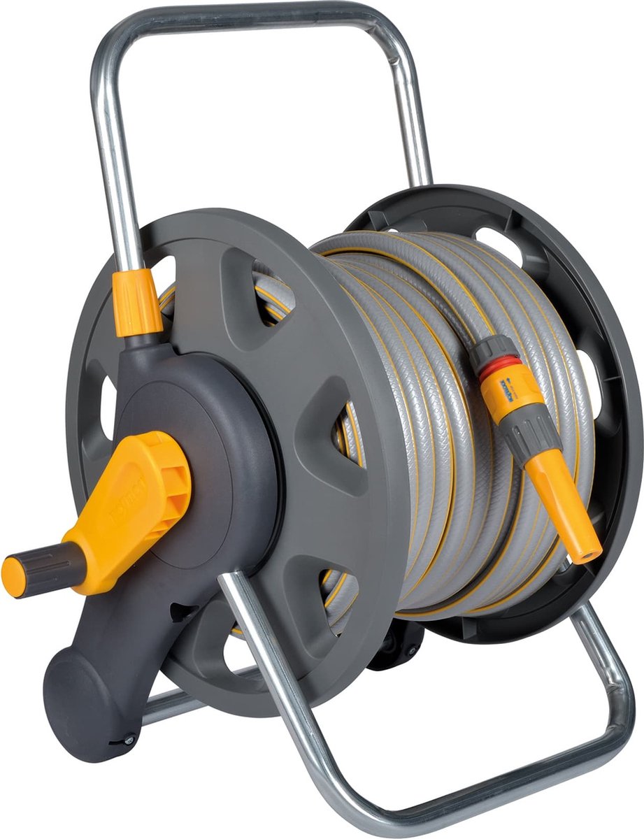 Hozelock Schlauchtrommel 60 Meter + 50 m Schlauch