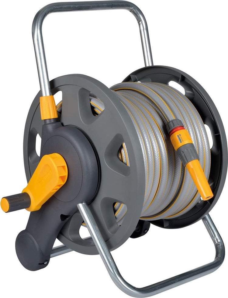 Hozelock Schlauchtrommel 60 Meter + 50 m Schlauch