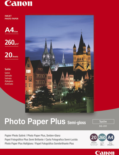 Canon SG-201 A4 Fotopapier – 20 Stück