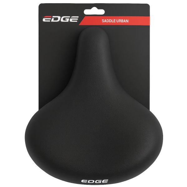 Edge Fahrrad Sattel Urban Schwarz