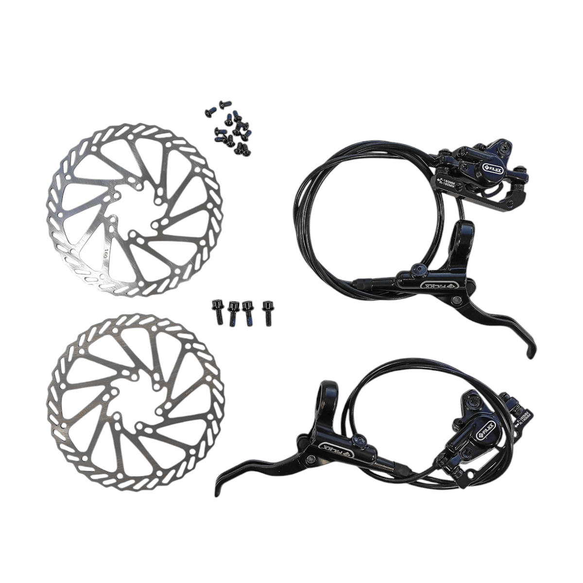 Falkx Falkx Disc Bremset, rechts 860 mm und links 1500 mm Kabellänge.