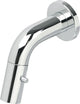 Plieger Lupo 2.0 WC-Armatur – Einbau-Waschtischarmatur – Wandmodell – Auslauf 10,5 cm – 10 Jahre Garantie – Chrom