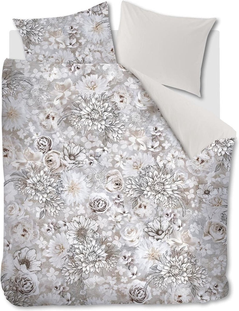 Riviera maison rivièra maison – Bettbezug Flourish – Twin XL – 260 x 200 220 cm – Sand