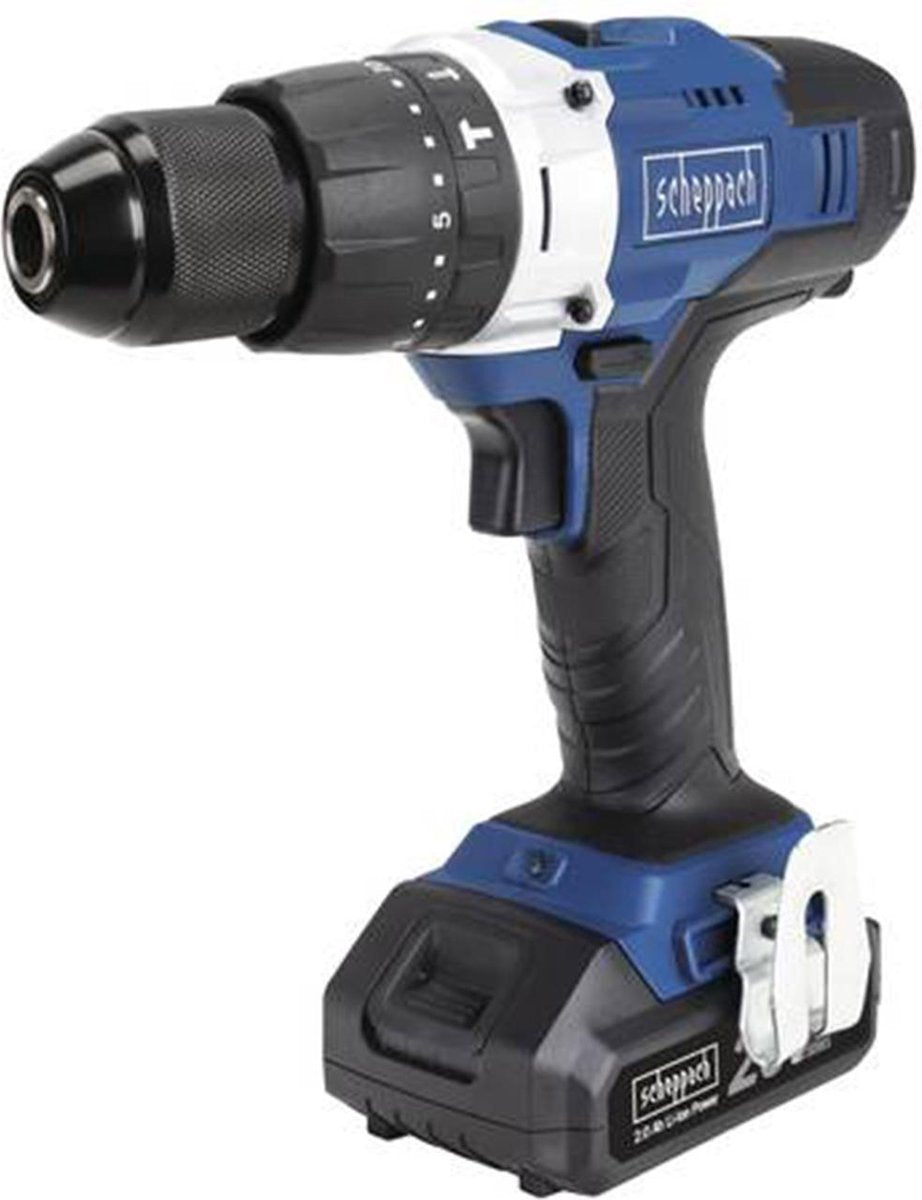 Scheppach CDD45 Akku-Bohr-Schlagbohrmaschine – 20 V – Gehäuse
