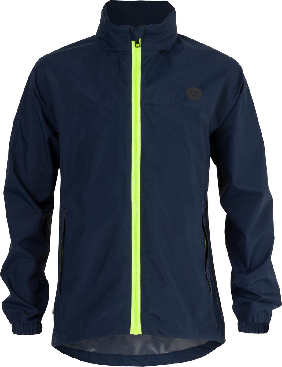 Agu Go Kids Regenmantel Essential – Blau – 116 – Mädchen Jungen – wasserdicht atmungsaktiv