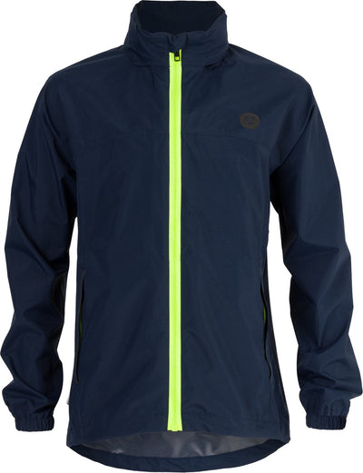 Agu Go Kids Regenmantel Essential – Blau – 116 – Mädchen Jungen – wasserdicht atmungsaktiv