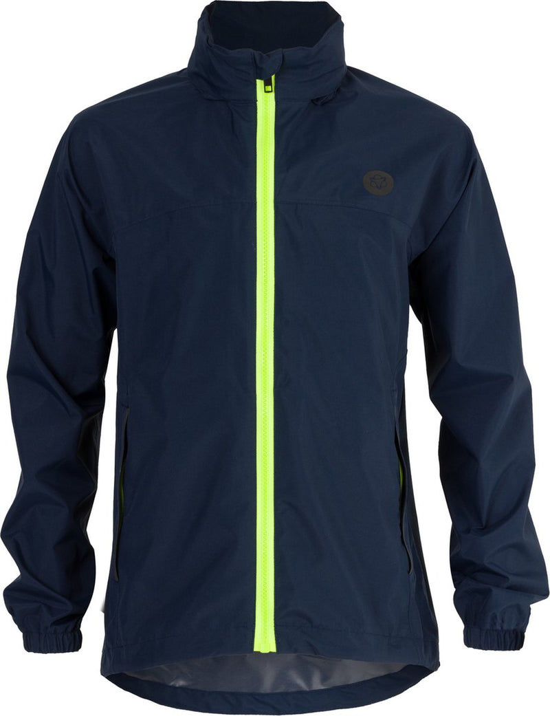 Agu Go Kids Regenmantel Essential – Blau – 116 – Mädchen Jungen – wasserdicht atmungsaktiv