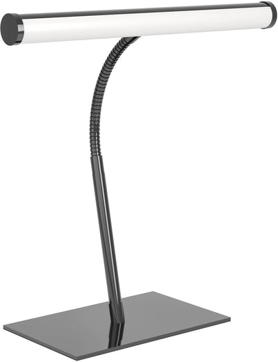 Eglo Riccione Tischleuchte – Schreibtischleuchte – 39,5 cm – Schwarznickel – einstellbares weißes Licht (warmes, neutrales und Tageslicht) – dimmbar