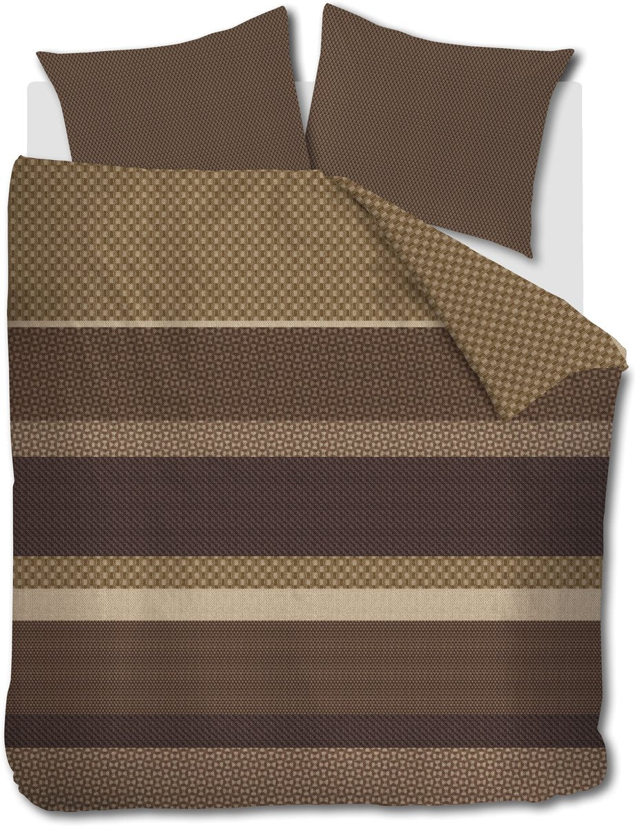 Bettwäschehouse Fera Bettbezug – Doppelbett – 200 x 200 220 cm – braun
