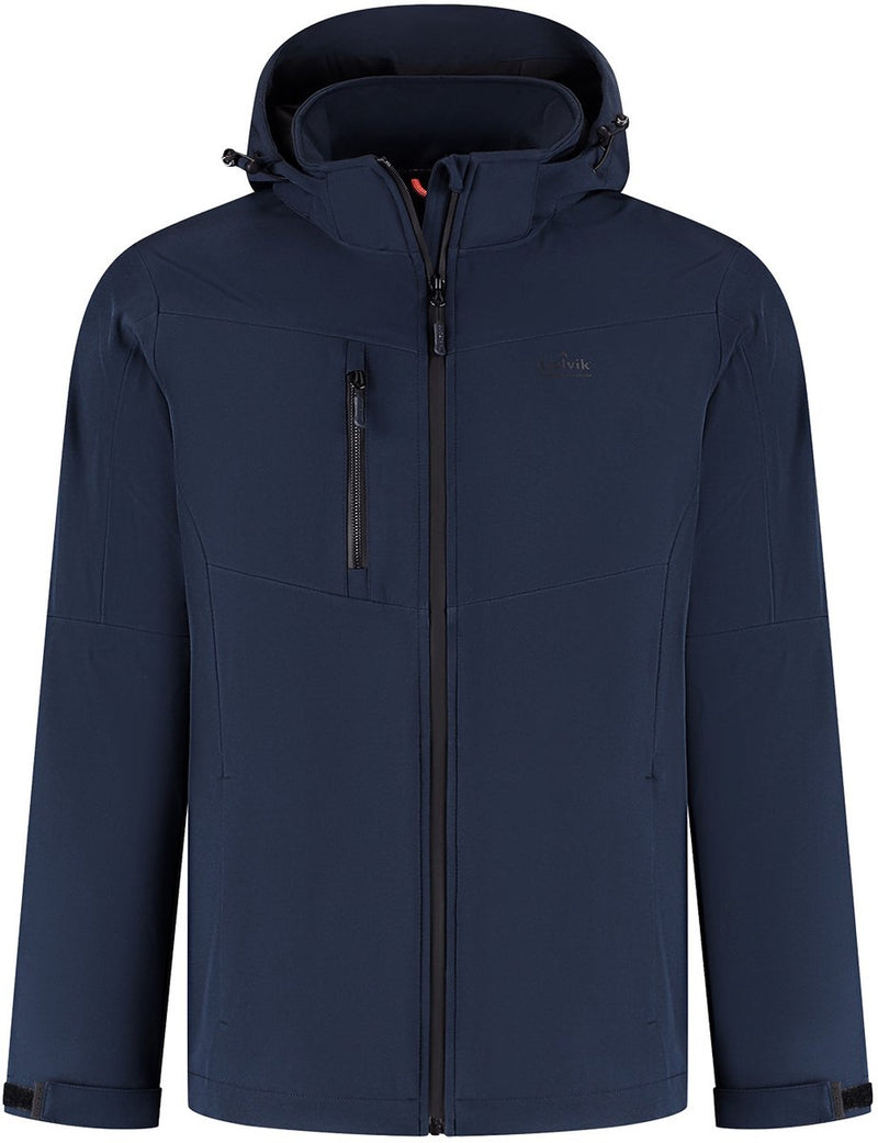 Kjelvik Victor Outdoorjacke Herren - dunkelblau