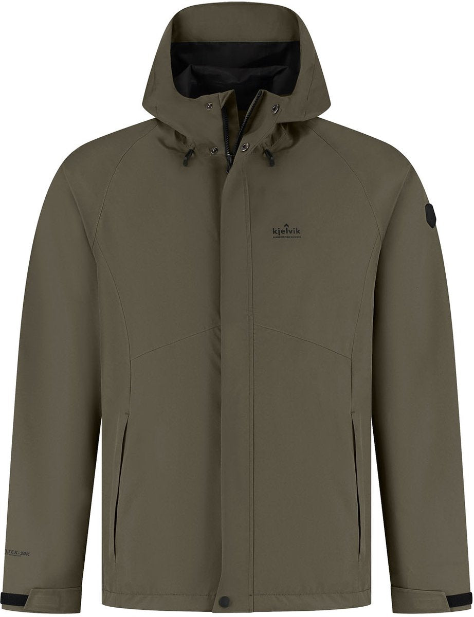 Kjelvik Outdoorjacke Berggrün