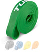 Tunturi Powerband – Widerstandsband 10 bis 35 kg – Klimmzug-Widerstandsband – Fitness-Gummiband – 104 cm – inkl. Trainings-App – grün