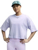 Puma x Hyrox verkürztes Lifestyle-Kurzarm-T-Shirt lila S Damen