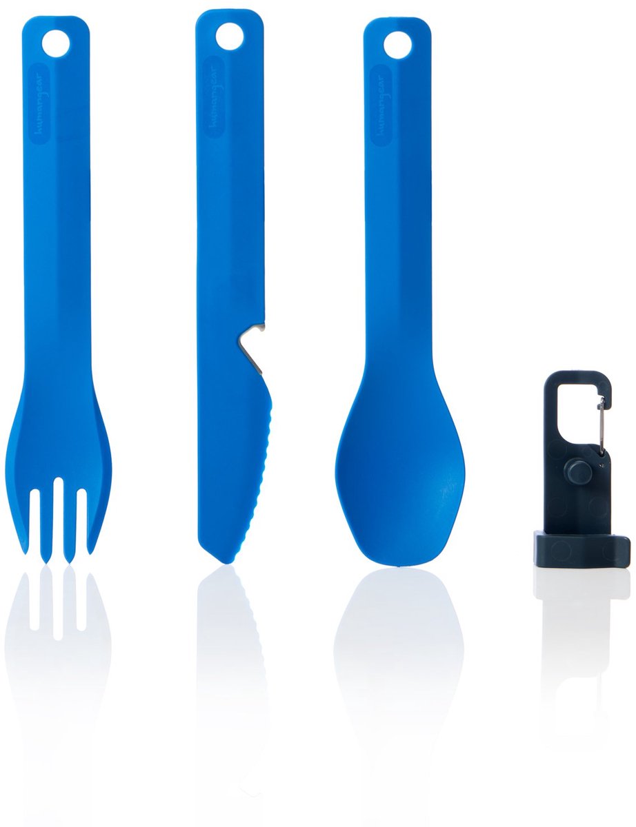 Menschliche Ausrüstung – Gobites Bio – Besteck – K F S Set – Blau