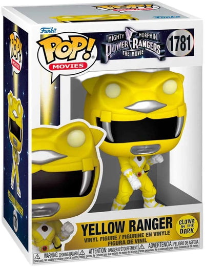 Funko-Pop! Filme: Mighty Morpin Power Rangers Der Film – Yellow Ranger (leuchtet im Dunkeln) Nr. 1781